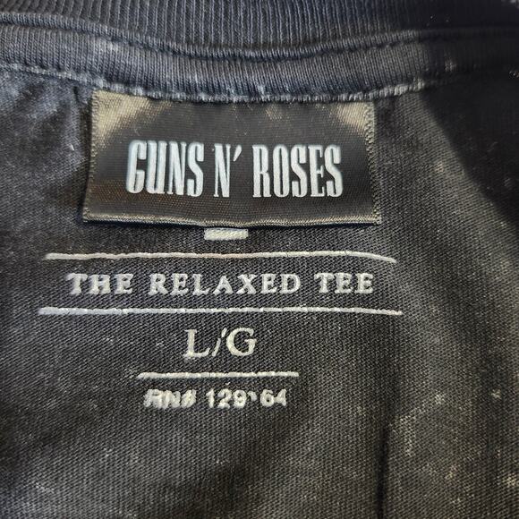 Guns N Roses Appetite For Destruction Short Sleeve Acid Wash T-Shirt Size Large - Picture 6 of 12